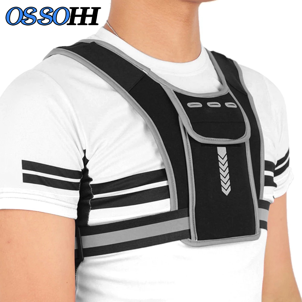 1Pcs Reflective Running Vest,  - Reflective Vest Cycling recension och pris