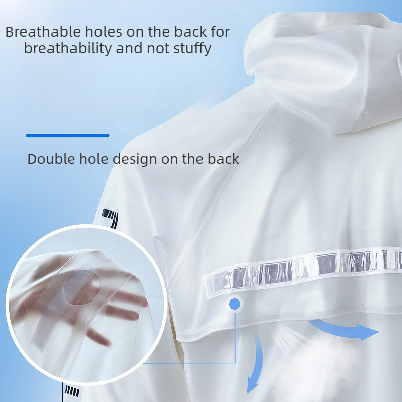 Reflective Two Piece Motorcycl - Cycling Rain Jacket Commute recension och pris
