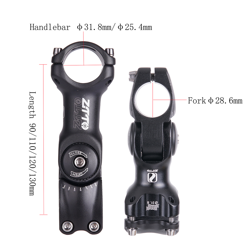 ZTTO Bicycle Adjustable Stem 3 - Cycling In City recension och pris