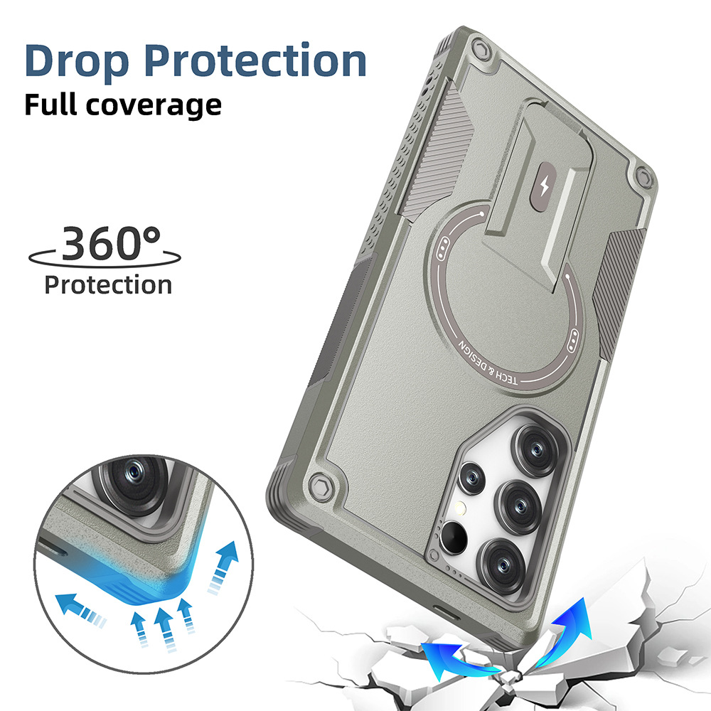 Magnetic Case For Samsung S26  - Kickstand Adjustable recension och pris