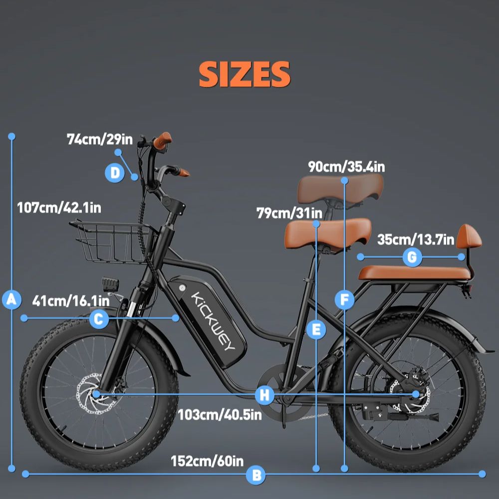 Kickwey LD20 Electric Bike for - Commuter Biking recension och pris