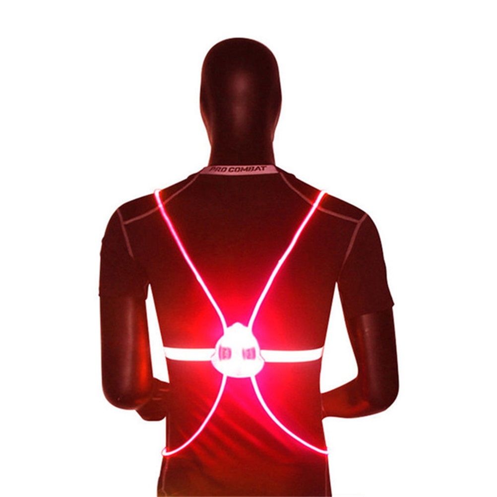 Outdoor 360 Reflective LED Fla - Reflective Vest Cycling recension och pris