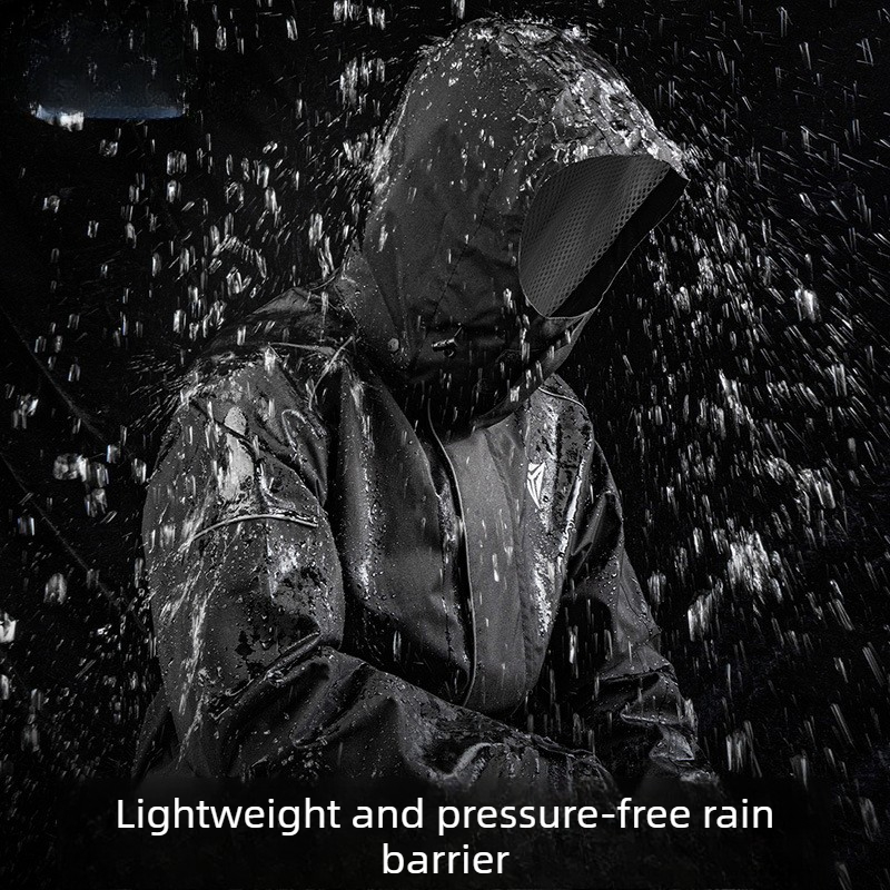 Motorcycle Rain Suit Waterproo - Cycling Rain Jacket Commute recension och pris