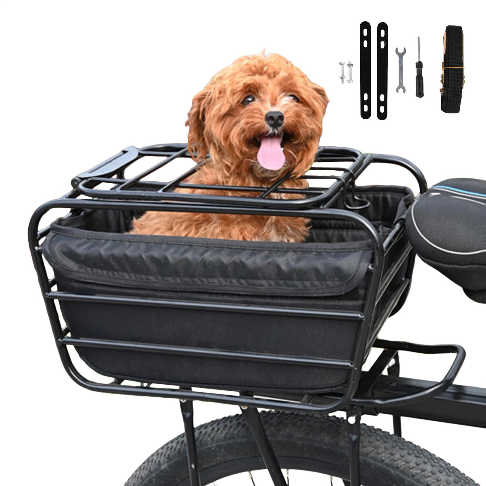 Bike Rear Basket Heavy Duty bi - Commuter Cycling recension och pris
