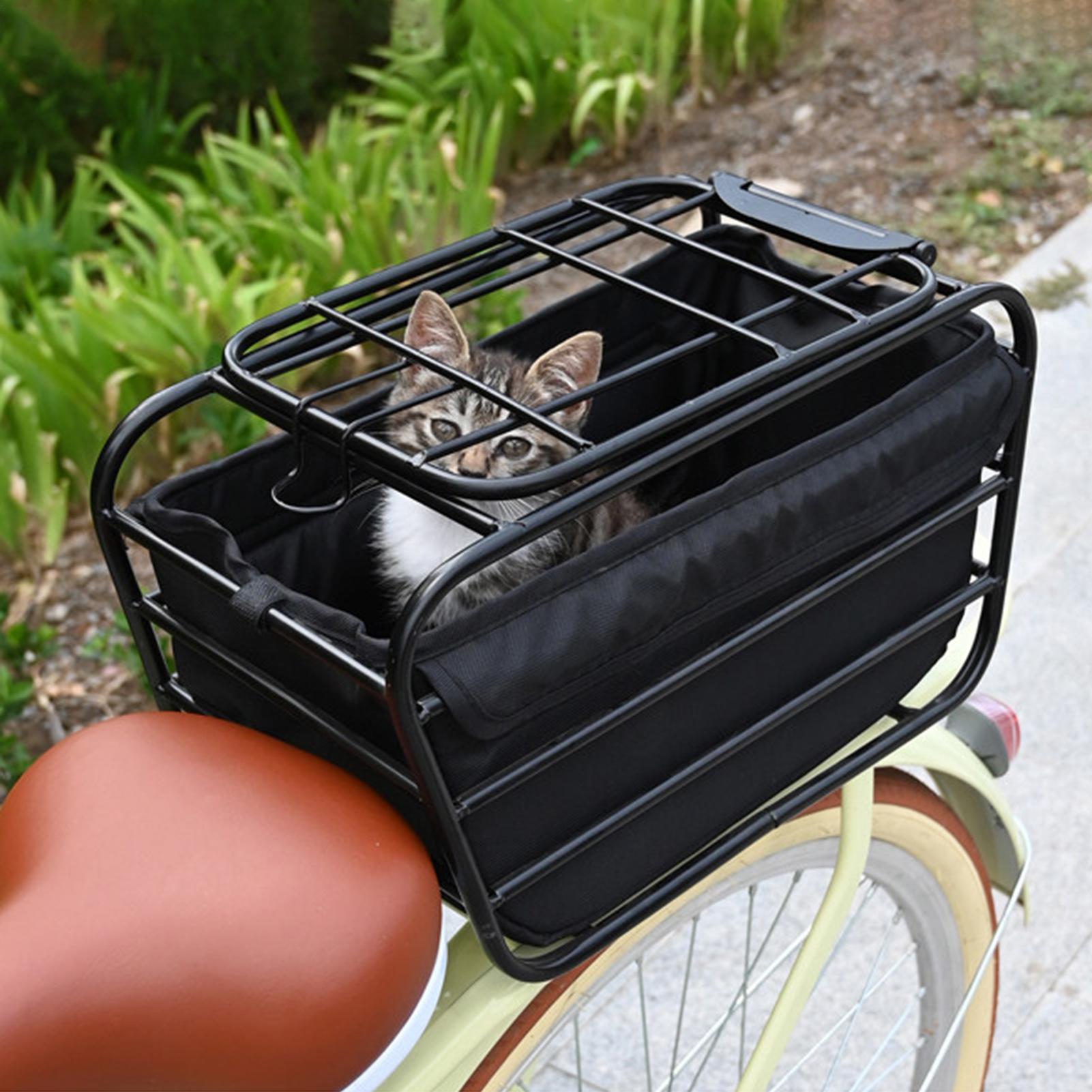 Bike Rear Basket Heavy Duty bi - Commuter Cycling recension och pris