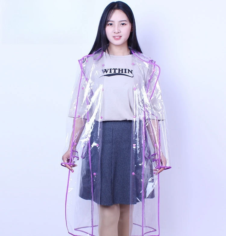 Transparent EVA Belted Long Ra - Waterproof Cycling Commute recension och pris