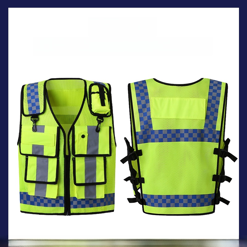 Reflective Safety Vest Multi-F - Reflective Vest Cycling recension och pris