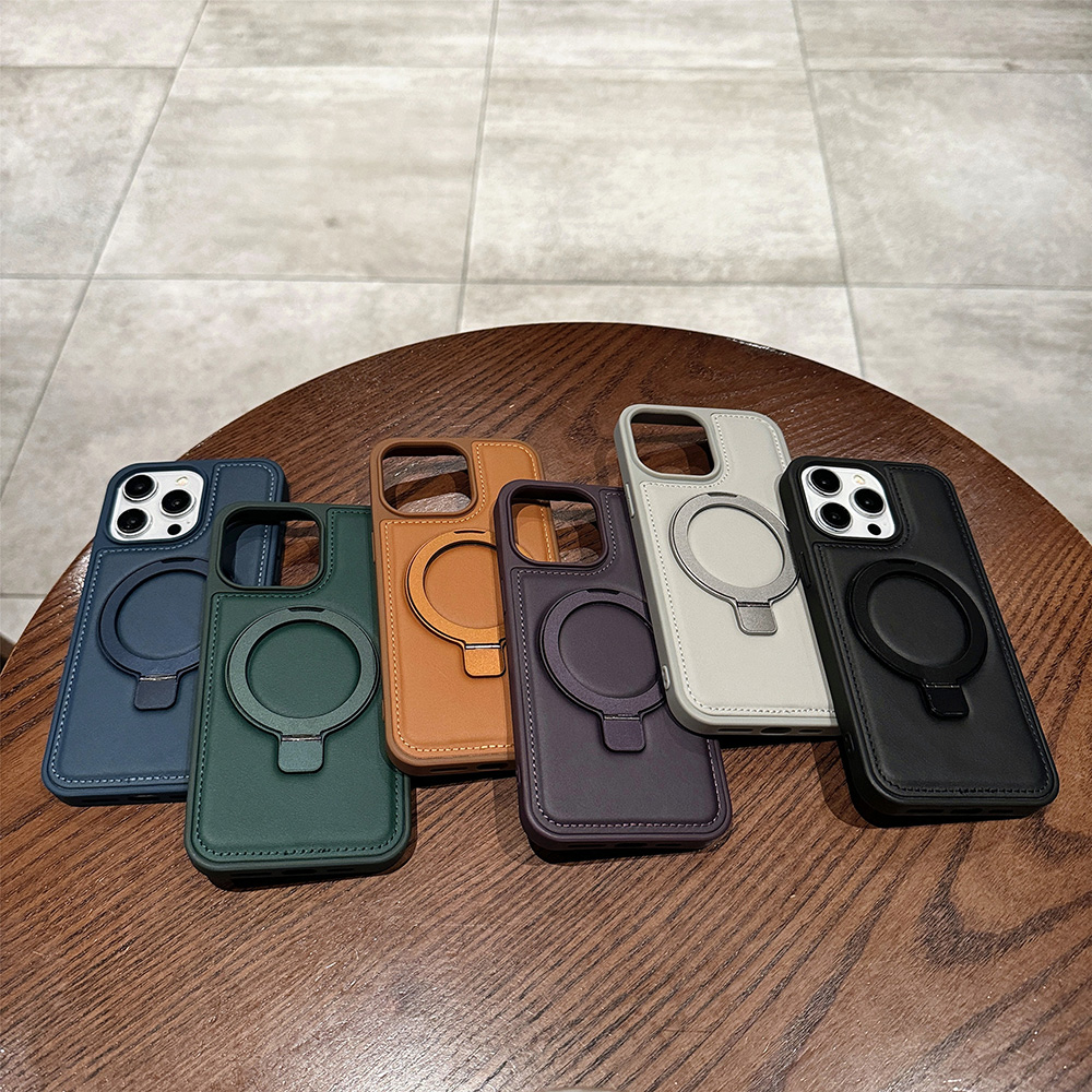 PU Leather Magnetic Case for A - Kickstand Adjustable recension och pris