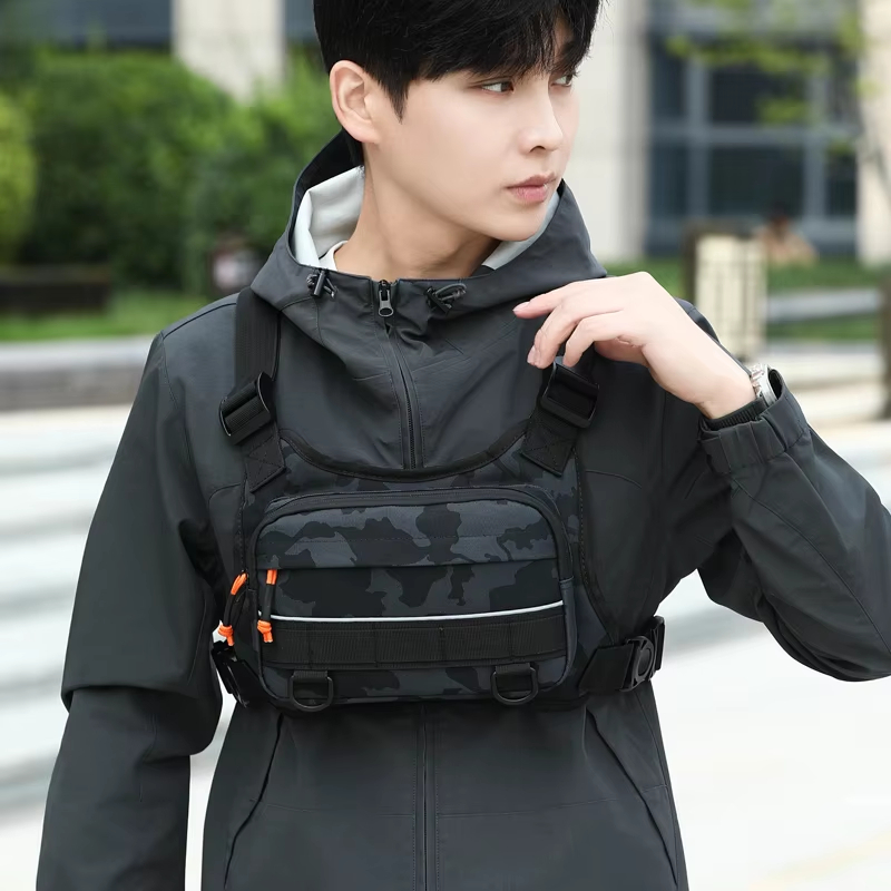 Cycling Front Chest Vest Tacti - Reflective Vest Cycling recension och pris