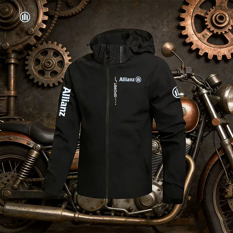 2026 Allianz Logo Men's Outdoo - Cycling Rain Jacket Commute recension och pris