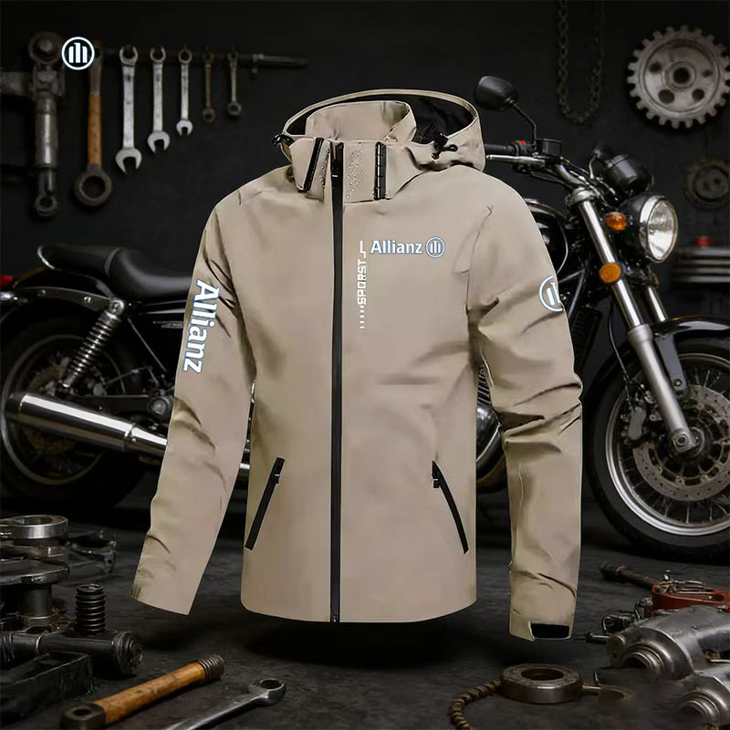 2026 Allianz Logo Men's Outdoo - Cycling Rain Jacket Commute recension och pris